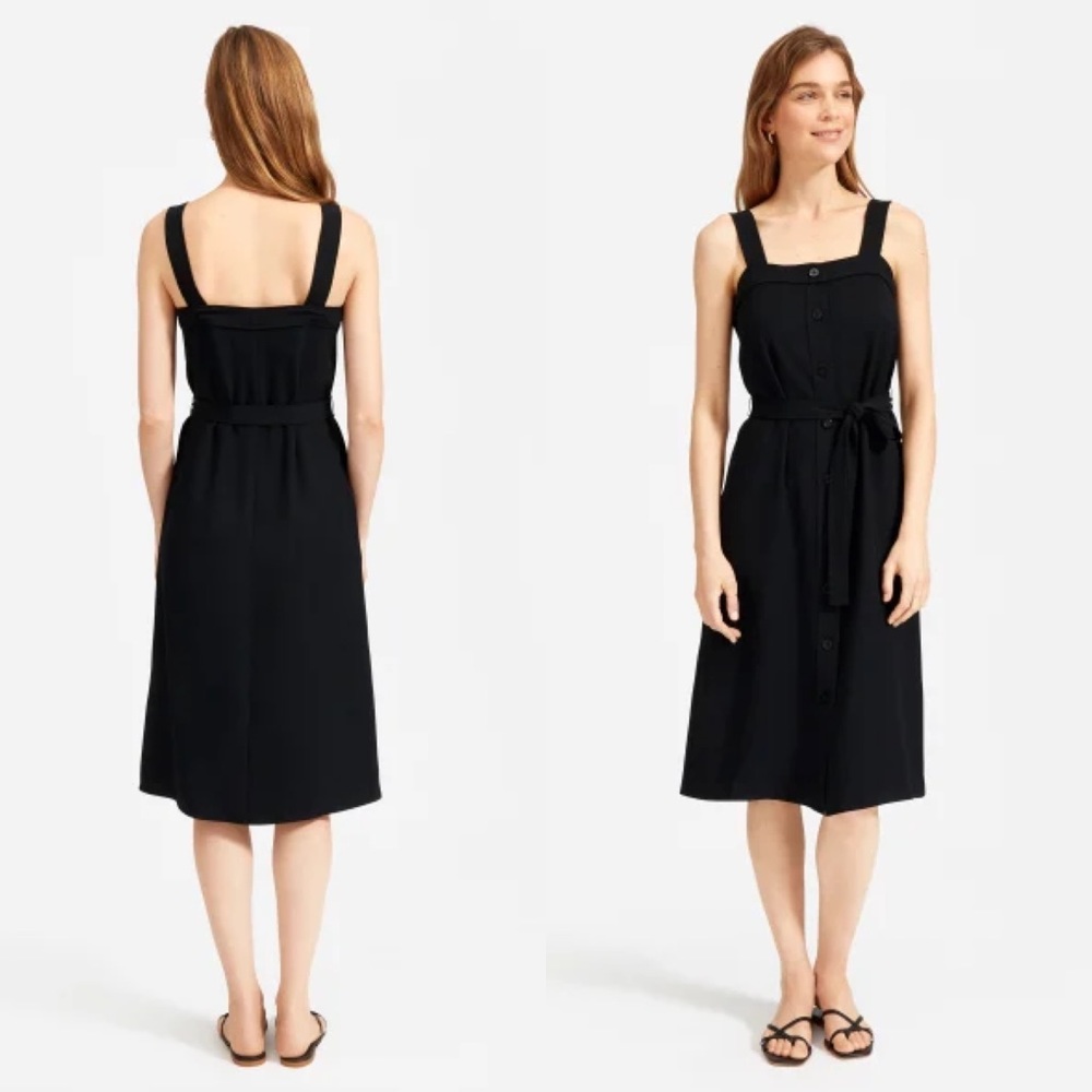 Everlane Japanese GoWeave Picnic Tank Dress
